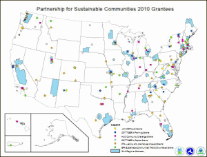 Partnership for Sustainable Communities 2010  Grantees